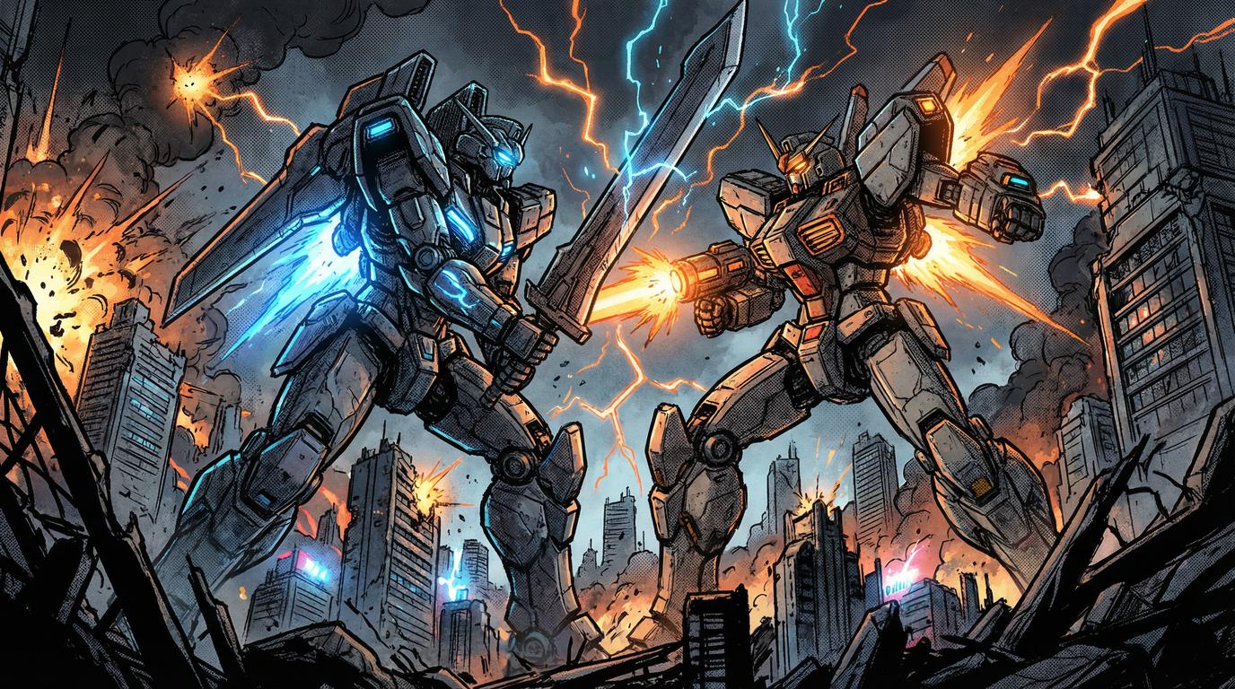 少女萝莉动漫-机甲风暴